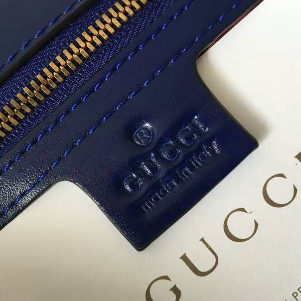 Gucci GG Suede Leather Shoulder Bag 443496 Dark Blue Gucci GG Suede Leather Shoulder Bag 443496 Dark Blue