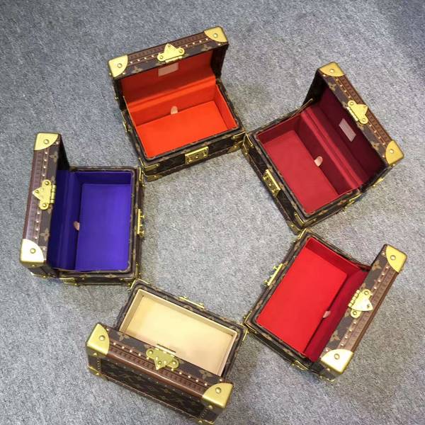 Louis Vuitton Mini Monogram Canvas Treasure Box 40665 Red Louis Vuitton Mini Monogram Canvas Treasure Box 40665 Red