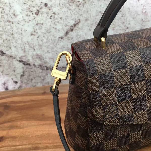 Louis Vuitton Damier Ebene Canvas CROISETTE Bag 41581 Louis Vuitton Damier Ebene Canvas CROISETTE Bag 41581