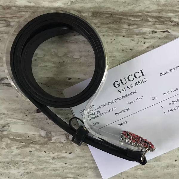 Gucci Original Calf Leather 2.5CM Belt 68883B Gucci Original Calf Leather 2.5CM Belt 68883B