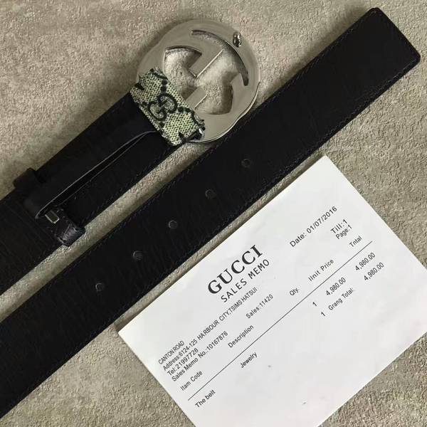 Gucci Original Calf Leather 4.0CM Belt 68885D Gucci Original Calf Leather 4.0CM Belt 68885D