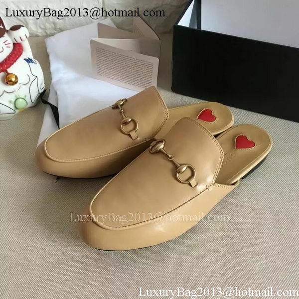 Gucci Slipper GG1124 Apricot Gucci Slipper GG1124 Apricot