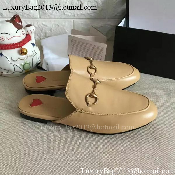 Gucci Slipper GG1124 Apricot Gucci Slipper GG1124 Apricot