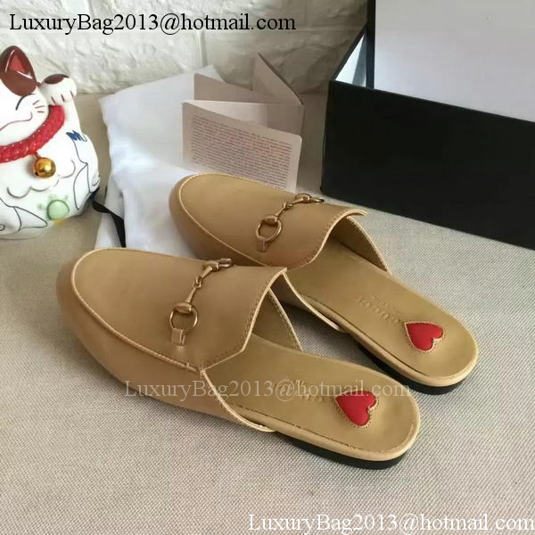 Gucci Slipper GG1124 Apricot Gucci Slipper GG1124 Apricot