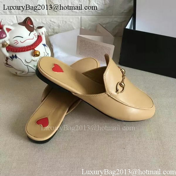 Gucci Slipper GG1124 Apricot Gucci Slipper GG1124 Apricot