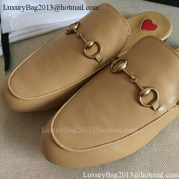 Gucci Slipper GG1124 Apricot Gucci Slipper GG1124 Apricot