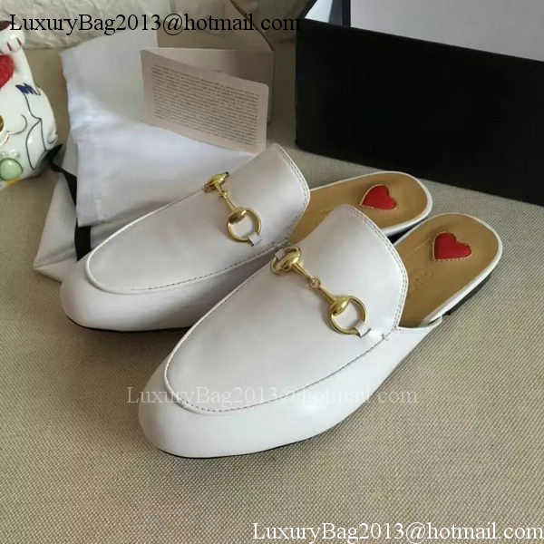 Gucci Slipper GG1124 White Gucci Slipper GG1124 White