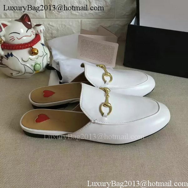 Gucci Slipper GG1124 White Gucci Slipper GG1124 White