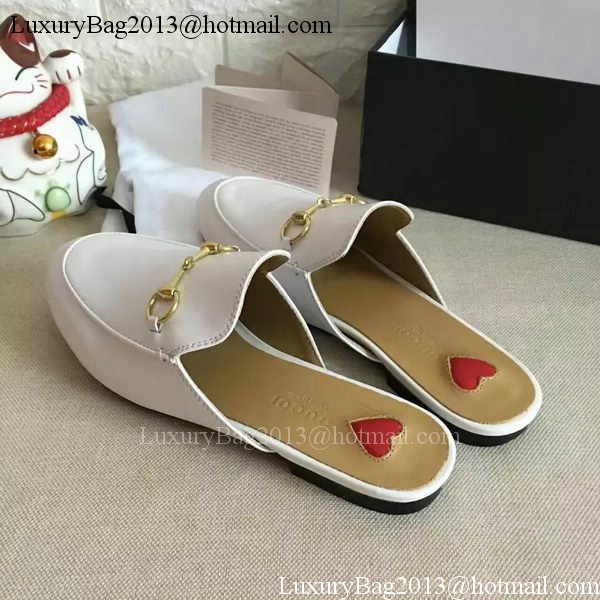 Gucci Slipper GG1124 White Gucci Slipper GG1124 White