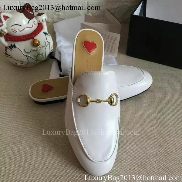 Gucci Slipper GG1124 White Gucci Slipper GG1124 White