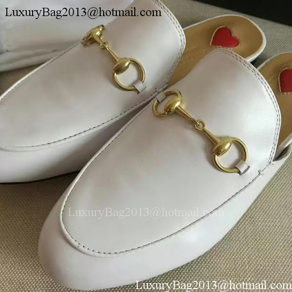 Gucci Slipper GG1124 White Gucci Slipper GG1124 White
