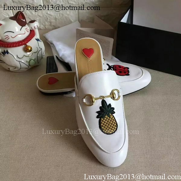 Gucci Slipper GG1126B White Gucci Slipper GG1126B White