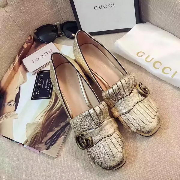 Gucci Casual Shoes Leather GG1127 Gold Gucci Casual Shoes Leather GG1127 Gold