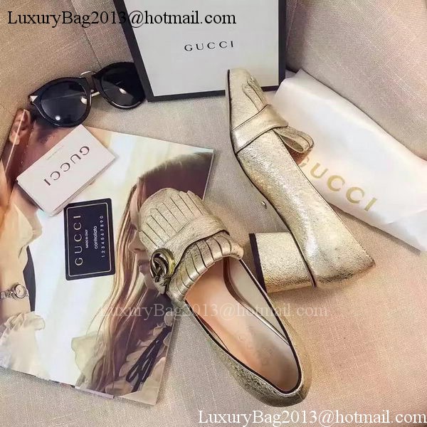 Gucci Casual Shoes Leather GG1127 Gold Gucci Casual Shoes Leather GG1127 Gold