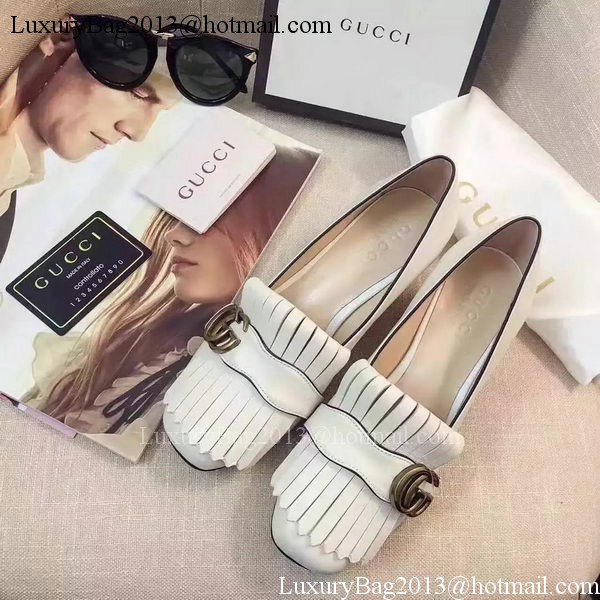 Gucci Casual Shoes Leather GG1127 White Gucci Casual Shoes Leather GG1127 White