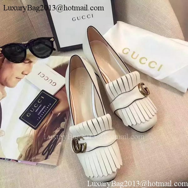 Gucci Casual Shoes Leather GG1127 White Gucci Casual Shoes Leather GG1127 White