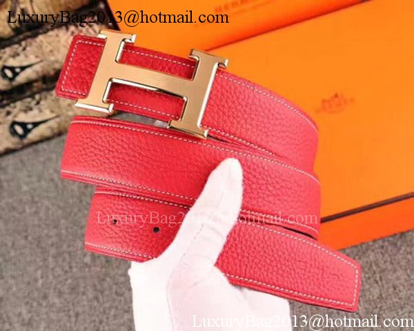 Hermes 40mm Belt H170417 Red Hermes 40mm Belt H170417 Red