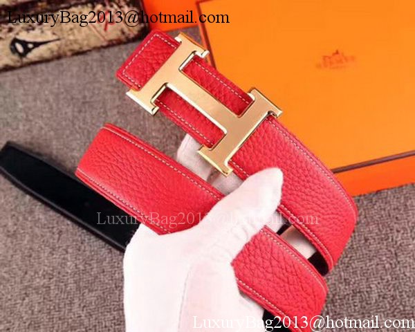 Hermes 40mm Belt H170417 Red Hermes 40mm Belt H170417 Red