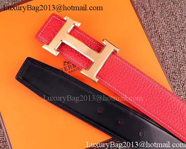 Hermes 40mm Belt H170417 Red Hermes 40mm Belt H170417 Red
