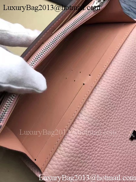Louis Vuitton Calfskin Leather CAPUCINES WALLET M61249 Pink Louis Vuitton Calfskin Leather CAPUCINES WALLET M61249 Pink