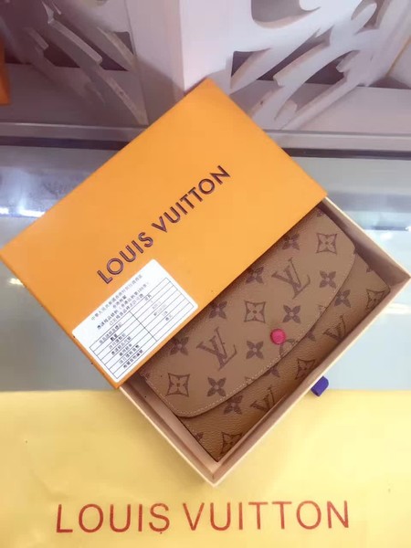 Louis Vuitton Monogram Canvas Emilie Wallet M60136 Rosy Louis Vuitton Monogram Canvas Emilie Wallet M60136 Rosy