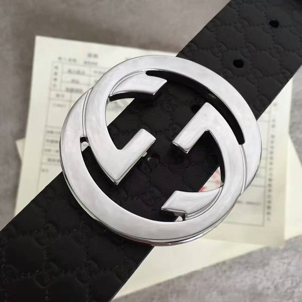 Gucci Original Calf Leather 4.0CM Belt 17419D Gucci Original Calf Leather 4.0CM Belt 17419D