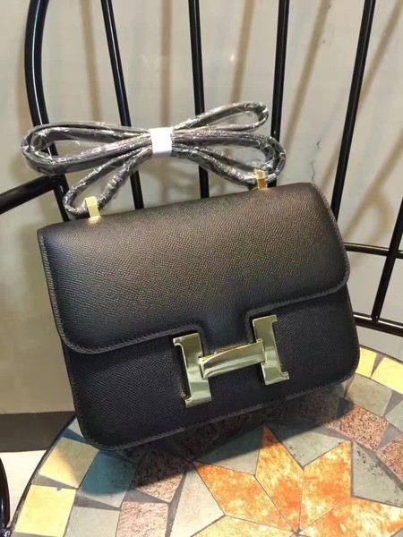Hermes Constance Bag Calfskin Leather H9978 Black Hermes Constance Bag Calfskin Leather H9978 Black