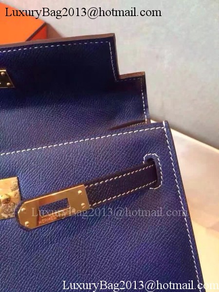 Hermes Kelly 22cm Tote Bag Original Leather KL22 Royal Hermes Kelly 22cm Tote Bag Original Leather KL22 Royal