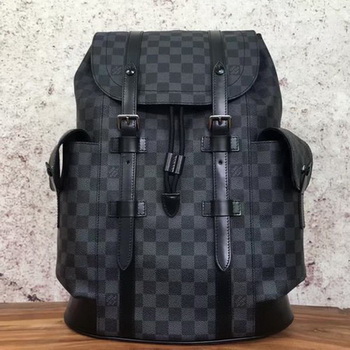 Louis Vuitton Damier Graphite Canvas CHRISTOPHER PM N41379 Louis Vuitton Damier Graphite Canvas CHRISTOPHER PM N41379