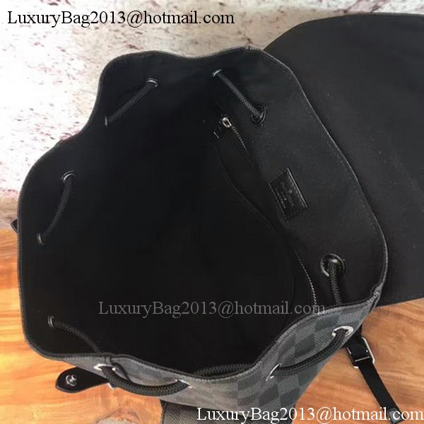 Louis Vuitton Damier Graphite Canvas CHRISTOPHER PM N41379 Louis Vuitton Damier Graphite Canvas CHRISTOPHER PM N41379