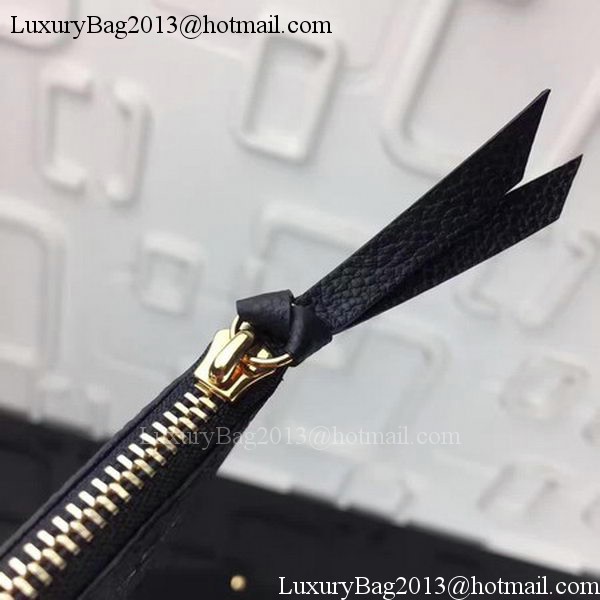 Louis Vuitton Monogram Empreinte POCHETTE FELICIE M64065 Black Louis Vuitton Monogram Empreinte POCHETTE FELICIE M64065 Black