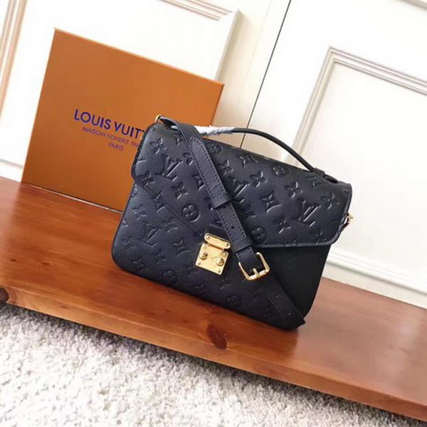 Louis Vuitton Monogram Empreinte POCHETTE METIS M41488 Black Louis Vuitton Monogram Empreinte POCHETTE METIS M41488 Black