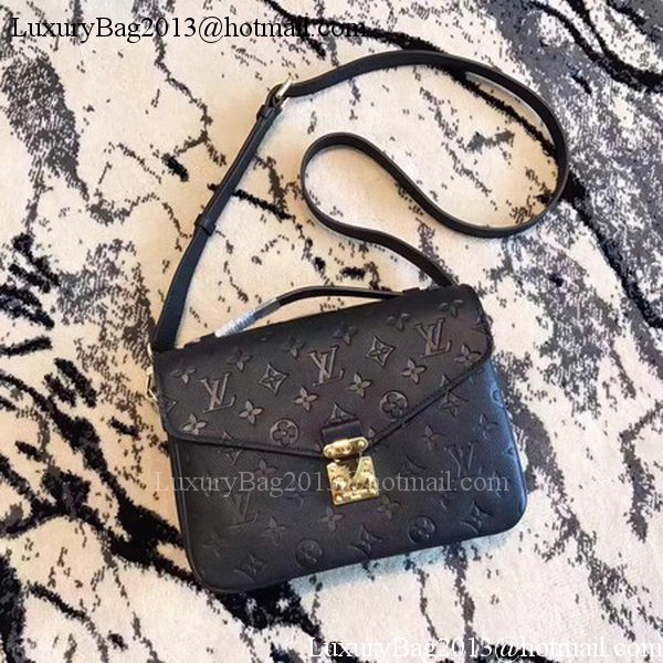 Louis Vuitton Monogram Empreinte POCHETTE METIS M41488 Black Louis Vuitton Monogram Empreinte POCHETTE METIS M41488 Black