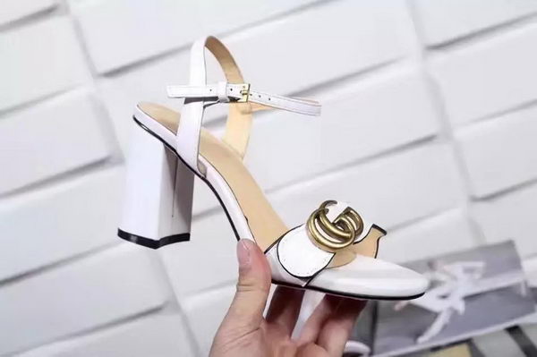 Gucci 80mm Sandal Sheepskin Leather GG1139 OffWhite Gucci 80mm Sandal Sheepskin Leather GG1139 OffWhite