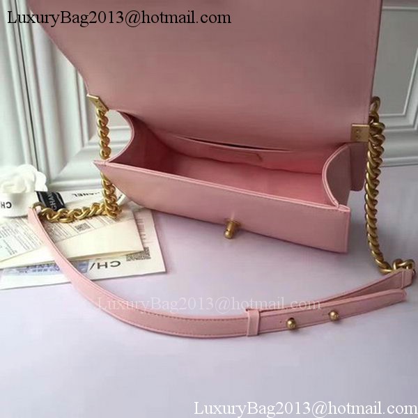 Boy Chanel Flap Shoulder Bag Original Sheepskin Leather A67086 Pink Boy Chanel Flap Shoulder Bag Original Sheepskin Leather A67086 Pink