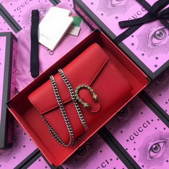 Gucci Dionysus Leather mini Chain Bag 401231 Red Gucci Dionysus Leather mini Chain Bag 401231 Red