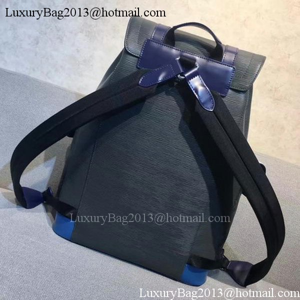 Louis Vuitton Epi Leather CHRISTOPHER PM Bag M58868 Black Louis Vuitton Epi Leather CHRISTOPHER PM Bag M58868 Black