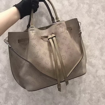 Louis Vuitton Mahina Leather GIROLATA Bag M54403 Grey Louis Vuitton Mahina Leather GIROLATA Bag M54403 Grey