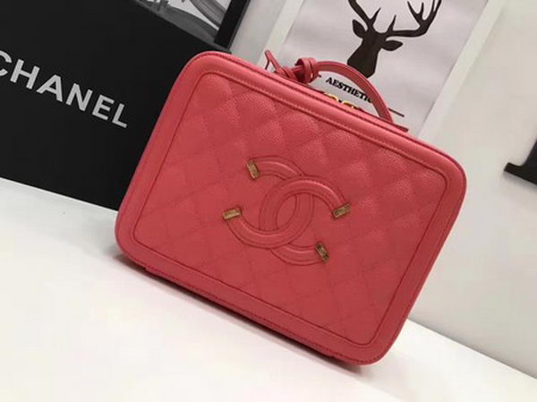 Chanel Shoulder Bag Original Calfskin Leather CHA1812 Red Chanel Shoulder Bag Original Calfskin Leather CHA1812 Red