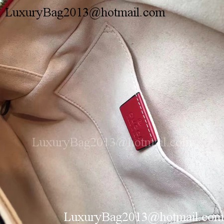 Gucci GG Marmont Quilted Leather Backpack 476671 Red Gucci GG Marmont Quilted Leather Backpack 476671 Red