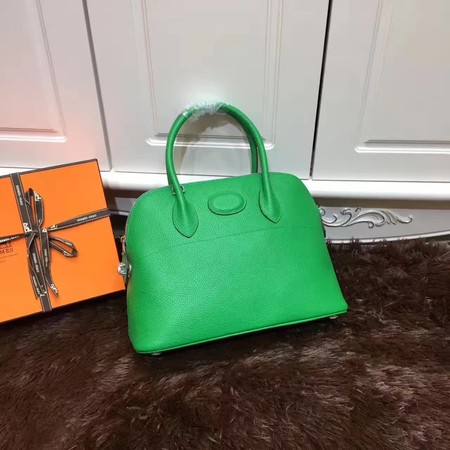 Hermes Bolide 31CM Calfskin Leather Tote Bag B3302 Green Hermes Bolide 31CM Calfskin Leather Tote Bag B3302 Green