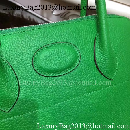 Hermes Bolide 31CM Calfskin Leather Tote Bag B3302 Green Hermes Bolide 31CM Calfskin Leather Tote Bag B3302 Green
