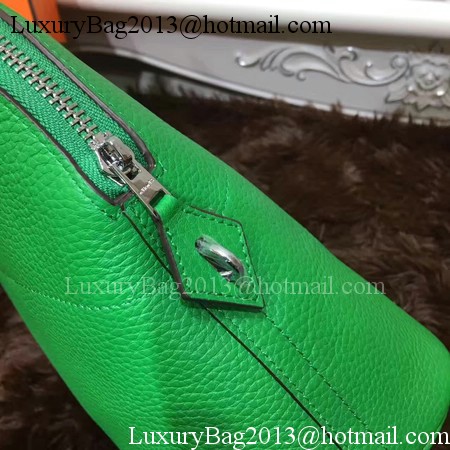 Hermes Bolide 31CM Calfskin Leather Tote Bag B3302 Green Hermes Bolide 31CM Calfskin Leather Tote Bag B3302 Green