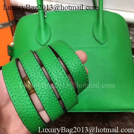 Hermes Bolide 31CM Calfskin Leather Tote Bag B3302 Green Hermes Bolide 31CM Calfskin Leather Tote Bag B3302 Green