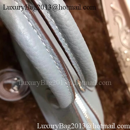 Hermes Bolide 31CM Calfskin Leather Tote Bag B3302 Light Blue Hermes Bolide 31CM Calfskin Leather Tote Bag B3302 Light Blue