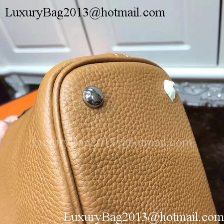Hermes Bolide 31CM Calfskin Leather Tote Bag B3302 Wheat Hermes Bolide 31CM Calfskin Leather Tote Bag B3302 Wheat