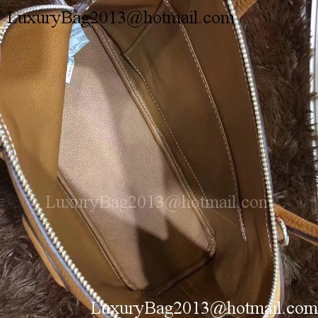 Hermes Bolide 31CM Calfskin Leather Tote Bag B3302 Wheat Hermes Bolide 31CM Calfskin Leather Tote Bag B3302 Wheat