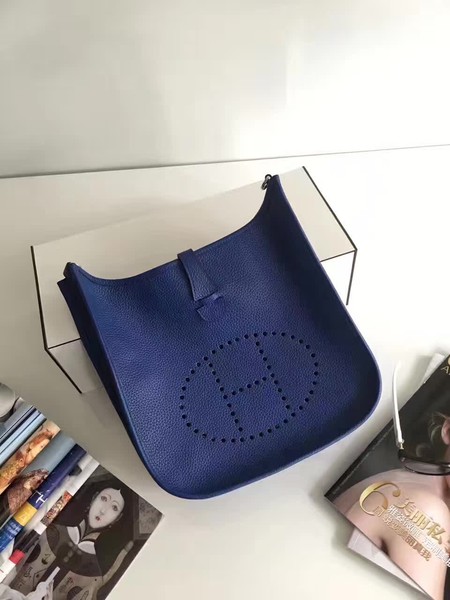 Hermes Evelyne 30cm Messenger Bag E3301 Blue Hermes Evelyne 30cm Messenger Bag E3301 Blue