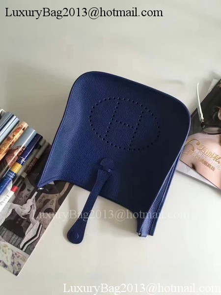 Hermes Evelyne 30cm Messenger Bag E3301 Blue Hermes Evelyne 30cm Messenger Bag E3301 Blue