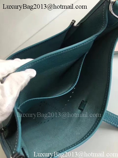 Hermes Evelyne 30cm Messenger Bag E3301 Light Blue Hermes Evelyne 30cm Messenger Bag E3301 Light Blue
